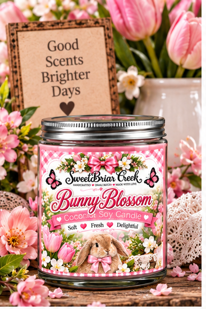 Bunny Blossom Coconut Soy Candle