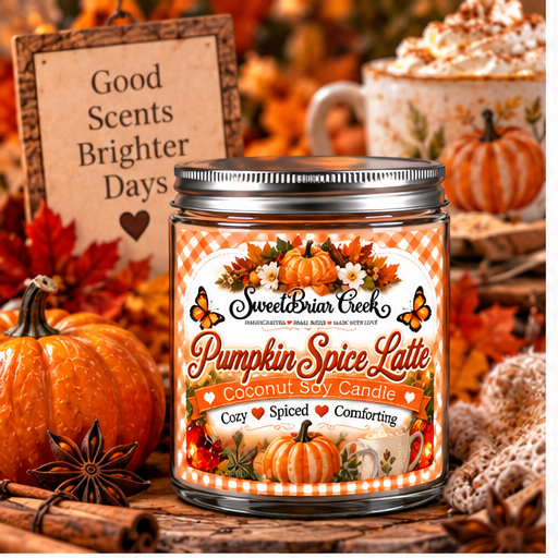 Pumpkin Spice Latte Coconut Soy Candle