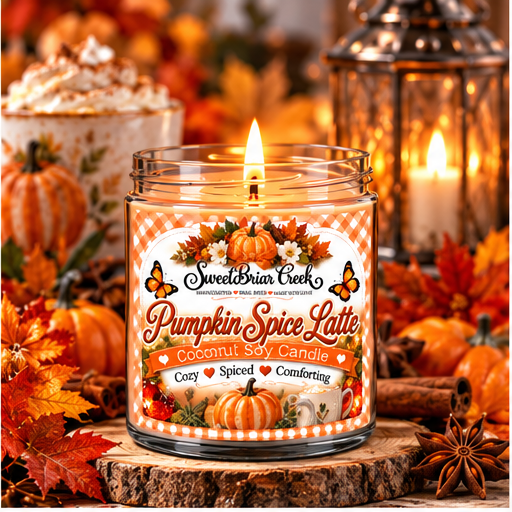 Pumpkin Spice Latte Coconut Soy Candle