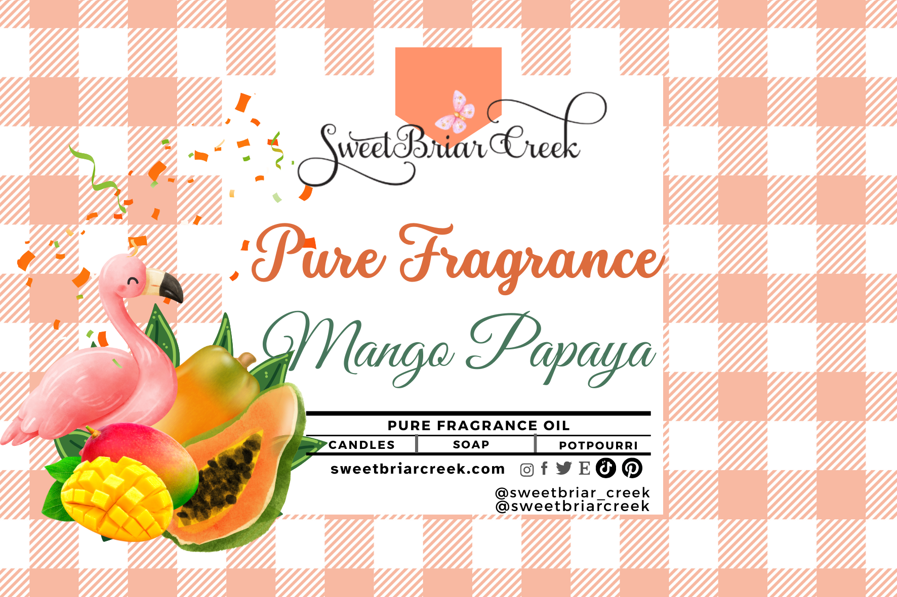 Mango Papaya Pure Fragrance Oil