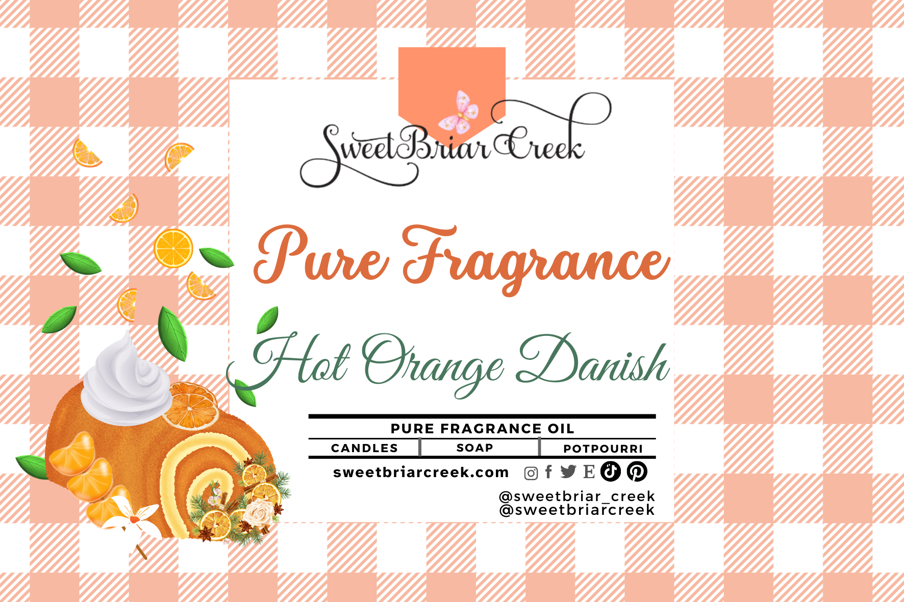 Hot Orange Danish Pure Fragrance Oil