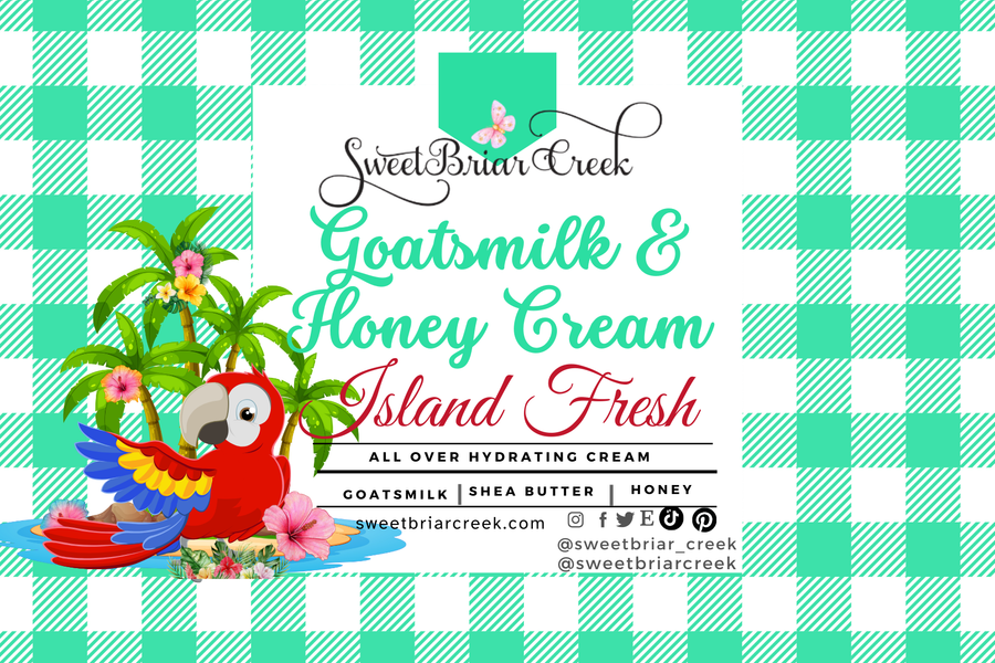 Island Fresh Goat Milk & Honey Body Creme