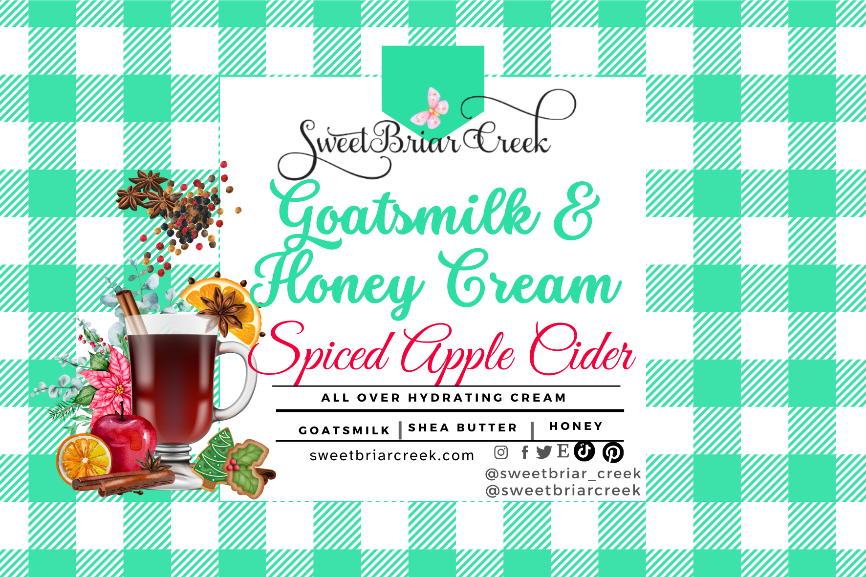 Spiced Apple Cider Goat Milk & Honey Body Creme