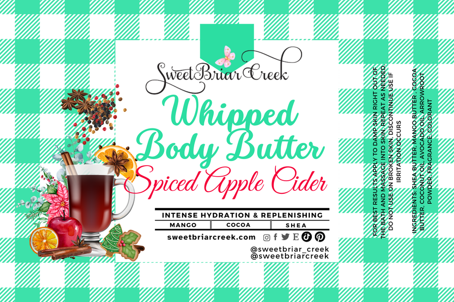 Spiced Apple Cider Whipped Body Butter