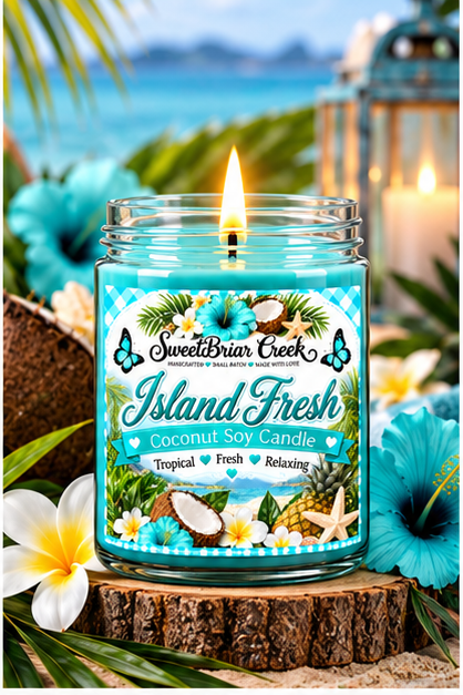 Island Fresh Coconut Soy Candle