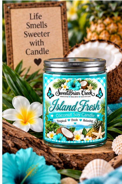 Juniper Breeze Coconut Soy Candle