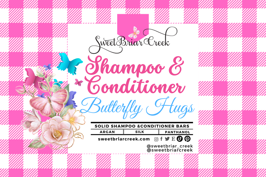 Butterfly Hugs Shampoo & Conditioner Bars