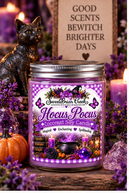 Hocus Pocus Coconut Soy Candle