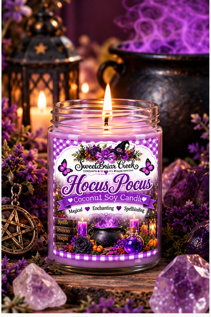 Hocus Pocus Coconut Soy Candle