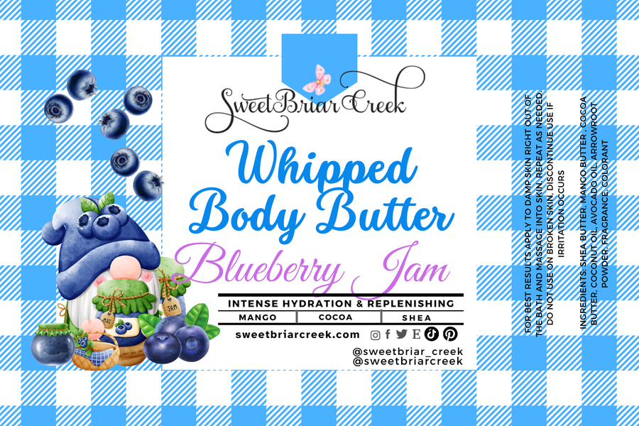 Blueberry Jam Whipped Body Butter