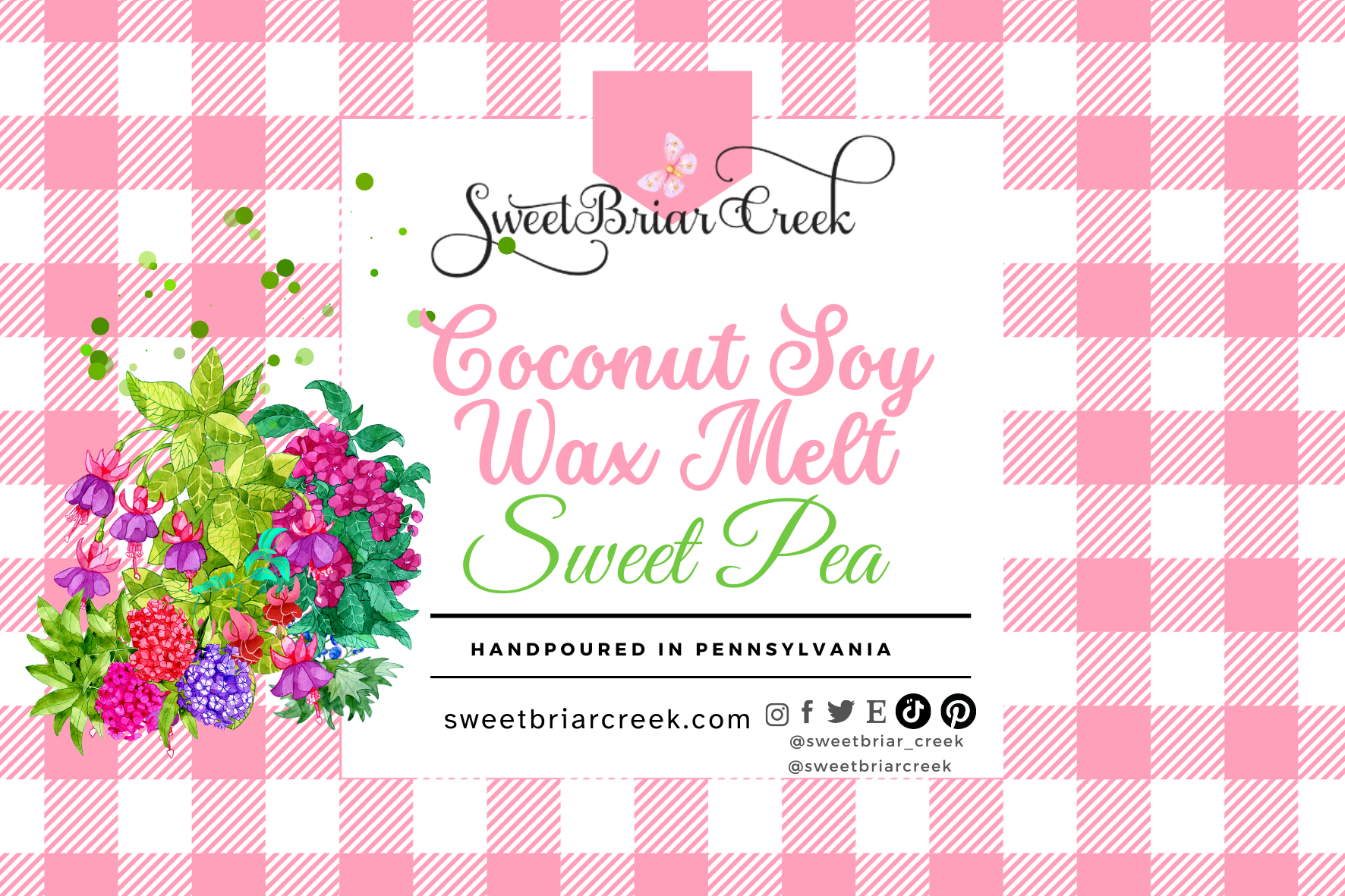 Sweet Pea Wax Melts