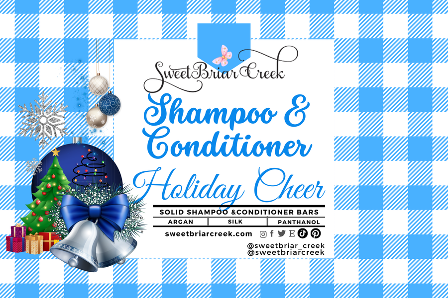 Holiday Cheer Shampoo & Conditioner Bars
