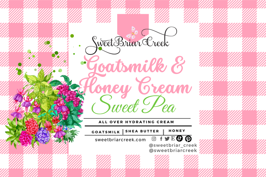 Sweet Pea Goat Milk & Honey Body Creme