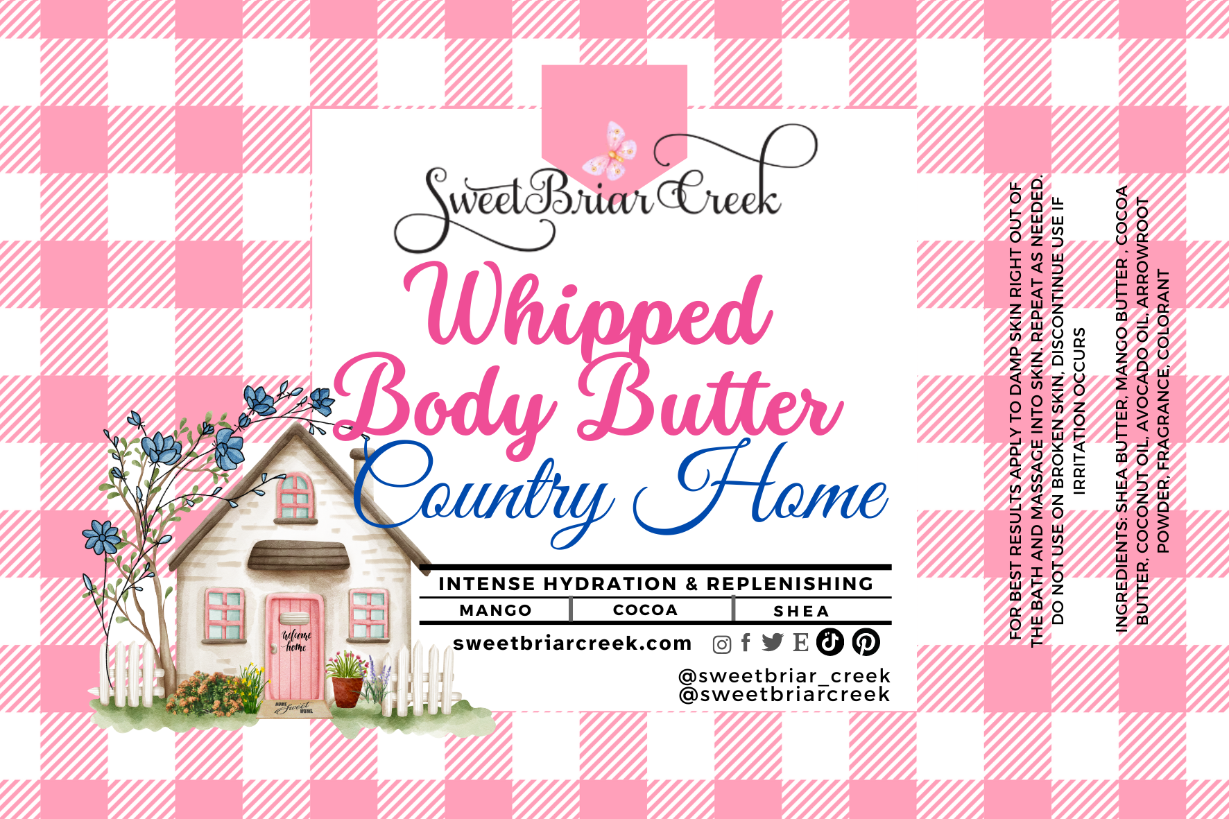 Country Home Whipped Body Butter