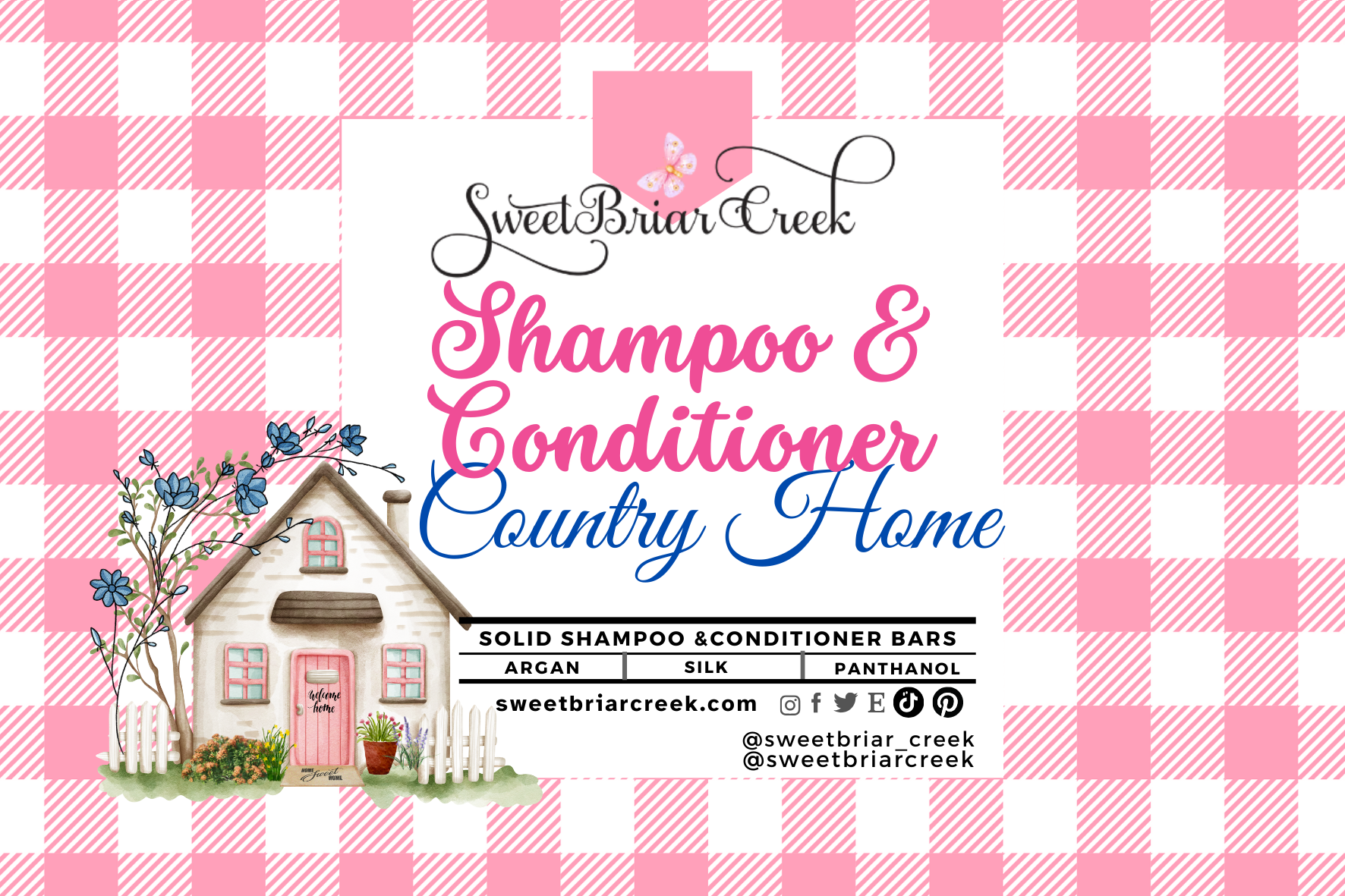 Country Home Shampoo & Conditioner Bars