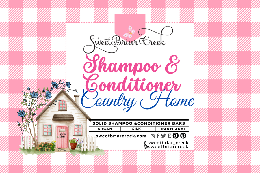 Country Home Shampoo & Conditioner Bars