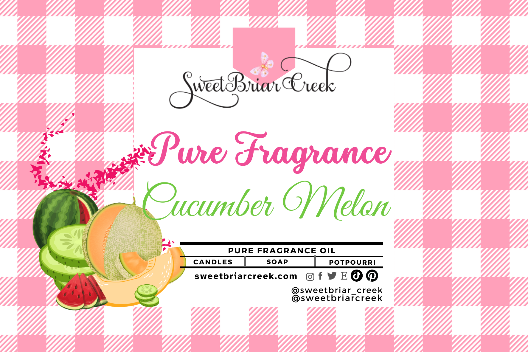Cucumber Melon Pure Fragrance Oil