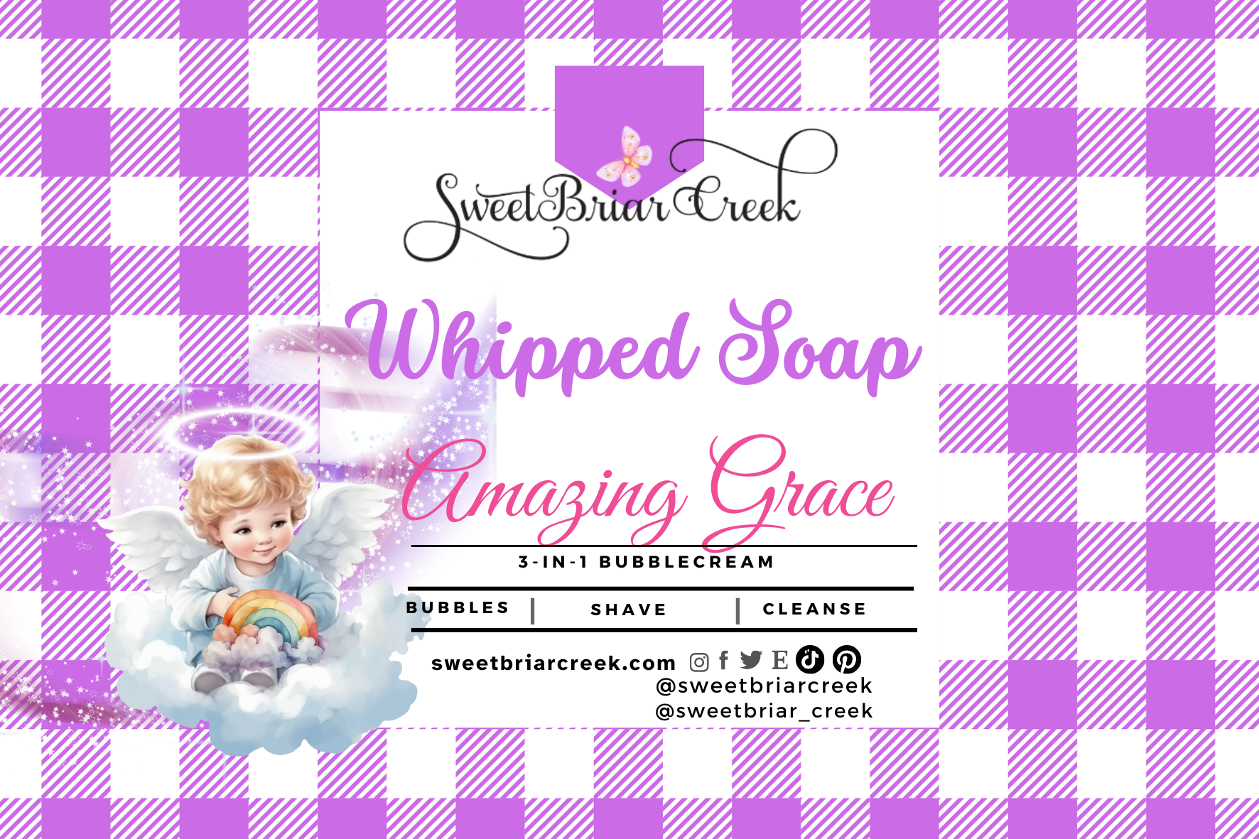 Amazing Grace Whipped Soap & Shaving Cream
