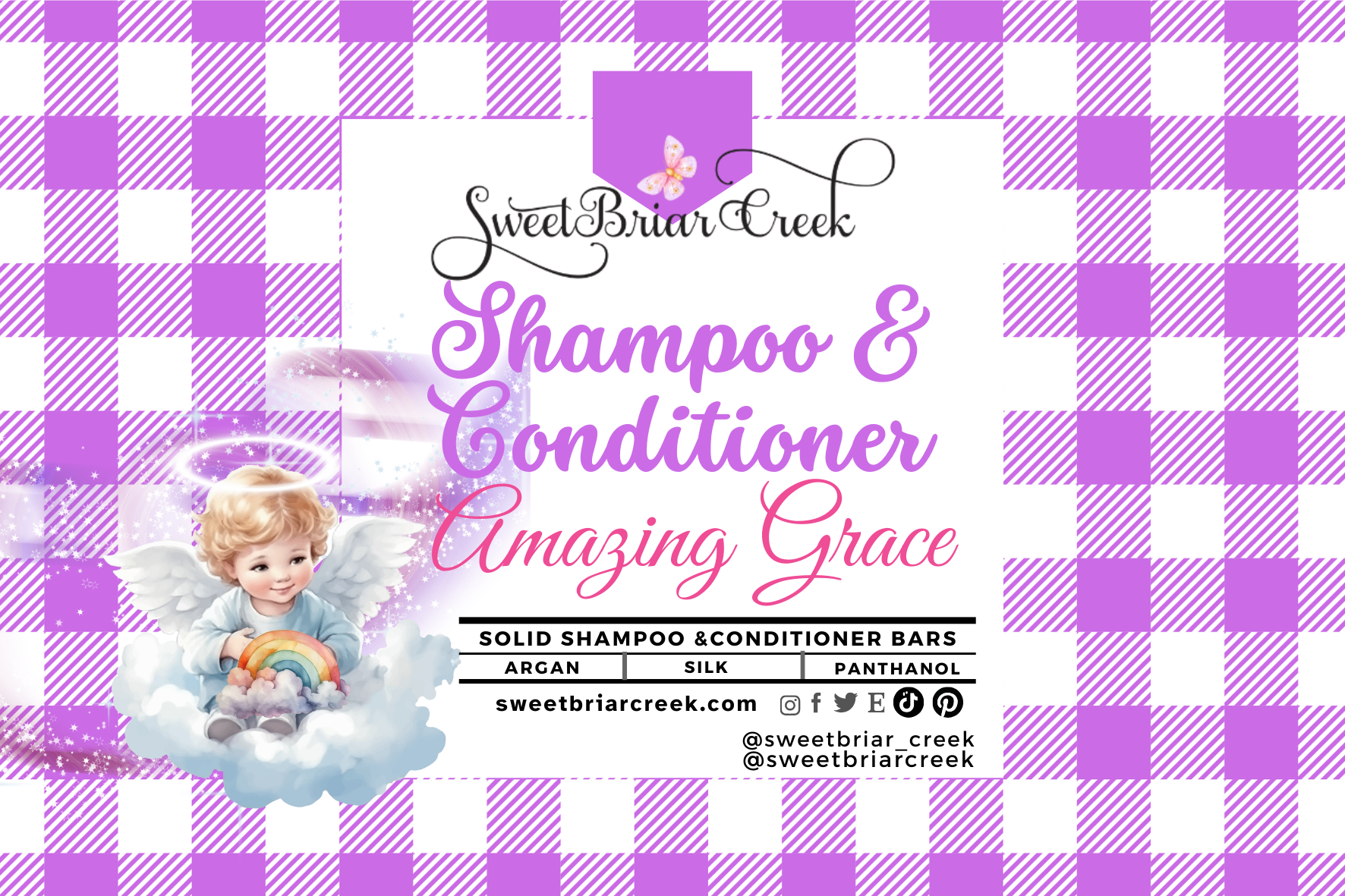 Amazing Grace Shampoo & Conditioner Bars