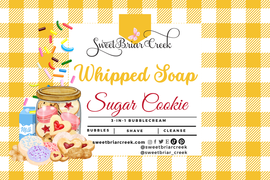 Sugar Cookie Whipped Soap & Shaving Cream