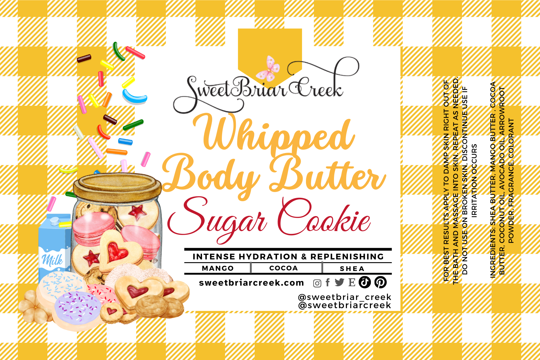 Sugar Cookie Whipped Body Butter