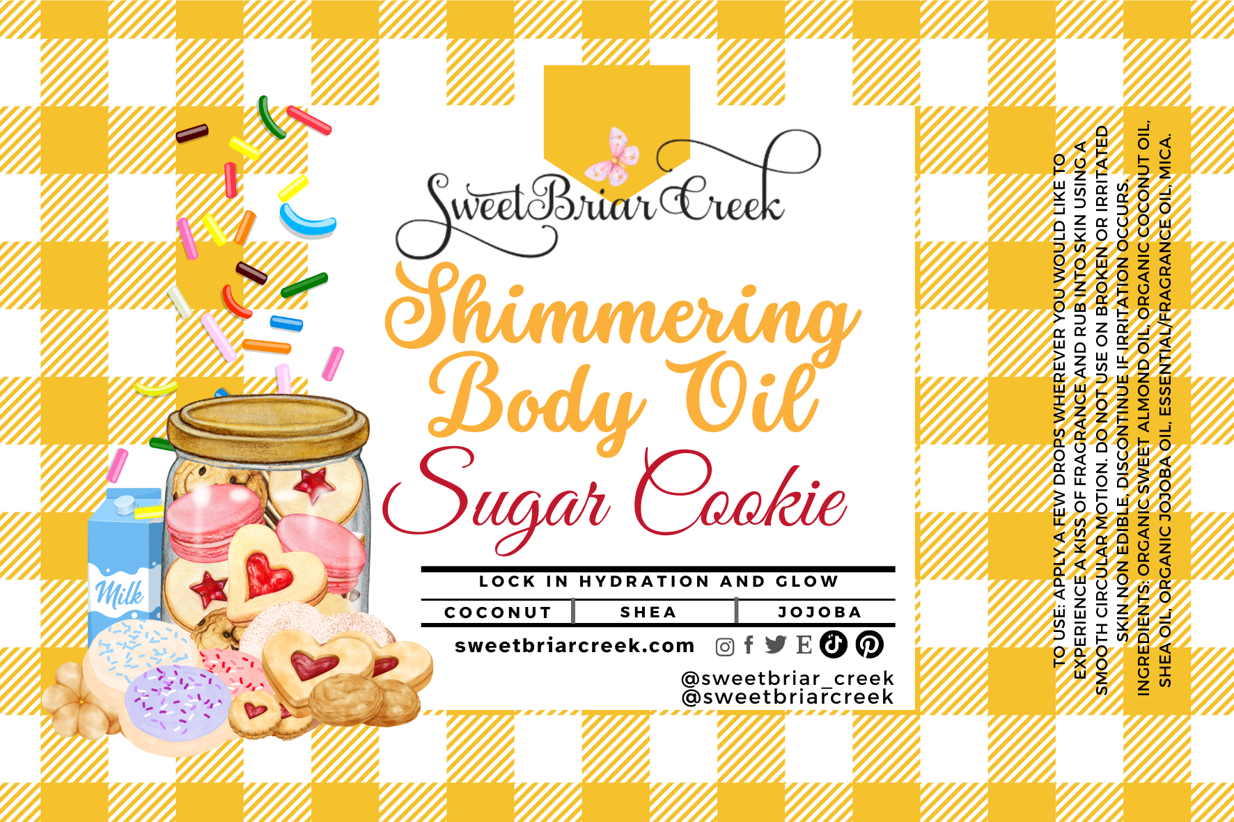 Sugar Cookie Shimmering Body Oil
