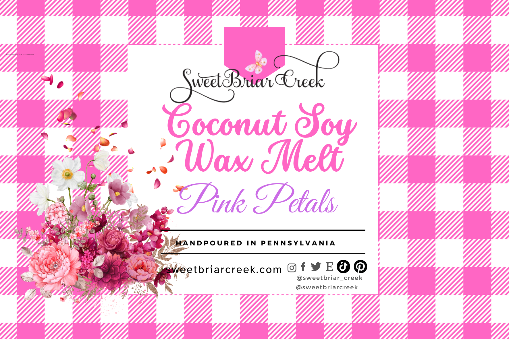 Pink Petals Wax Melts
