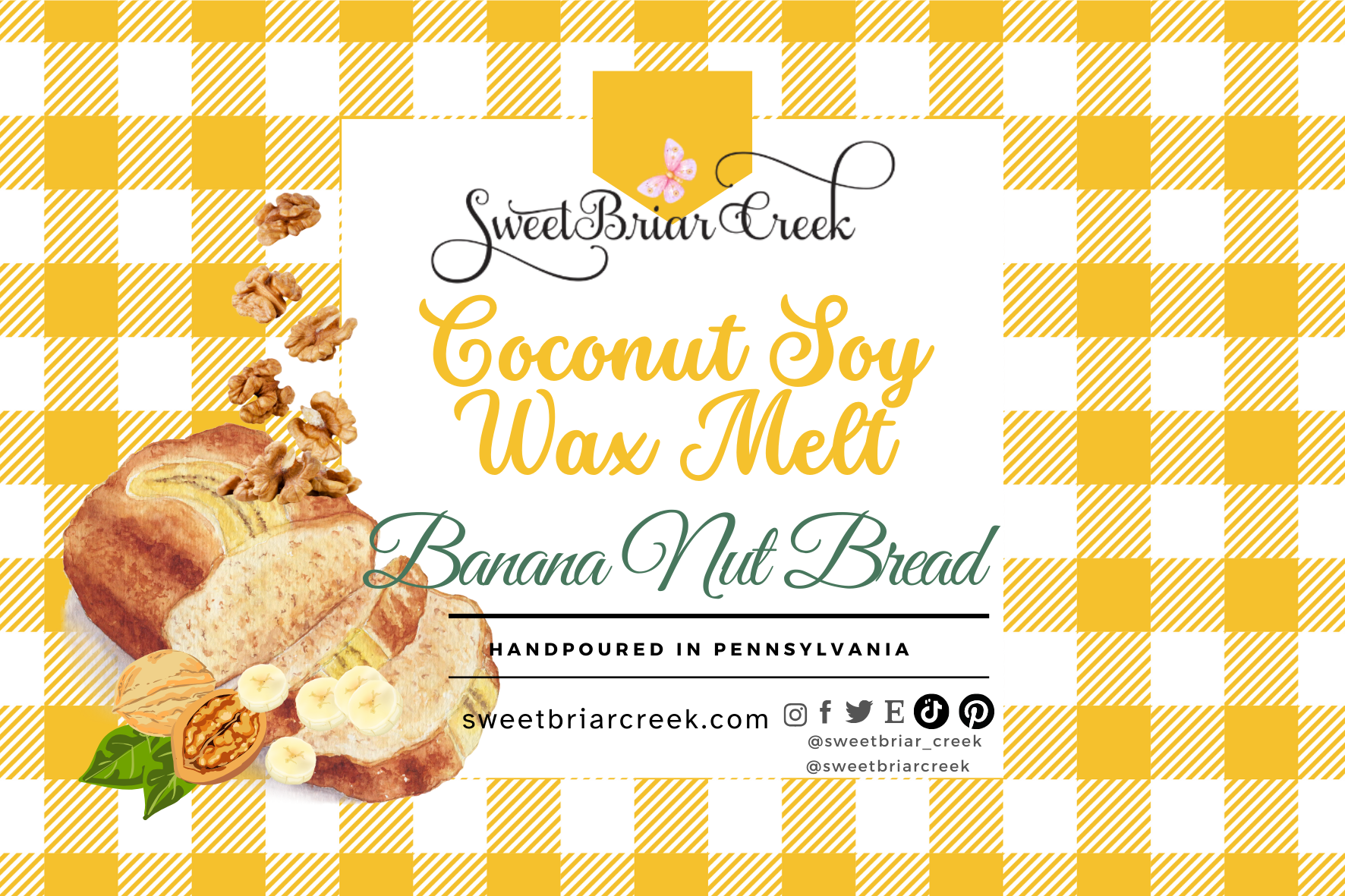 Banana Nut Bread Wax Melts