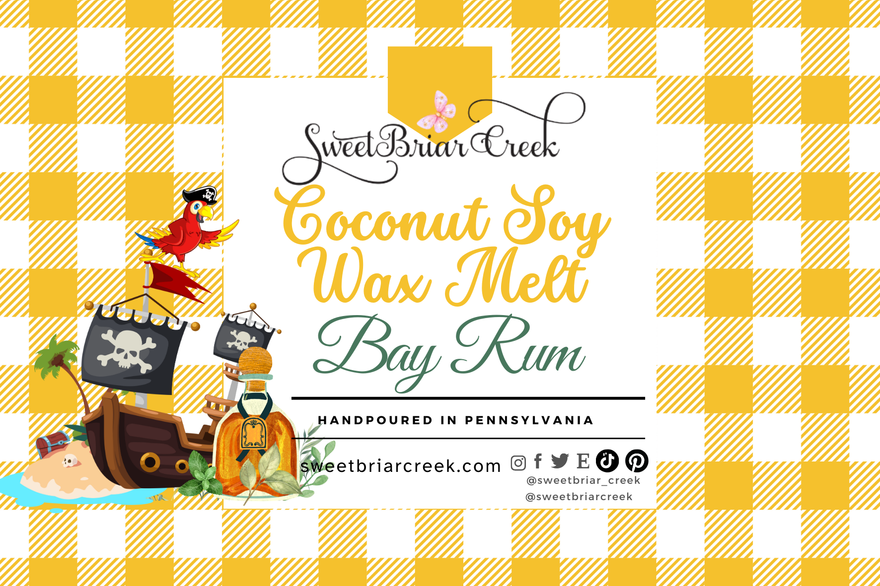 Bay Rum Wax Melts