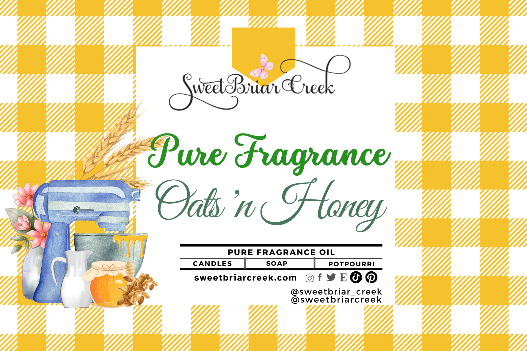 Oats 'n Honey Pure Fragrance Oil