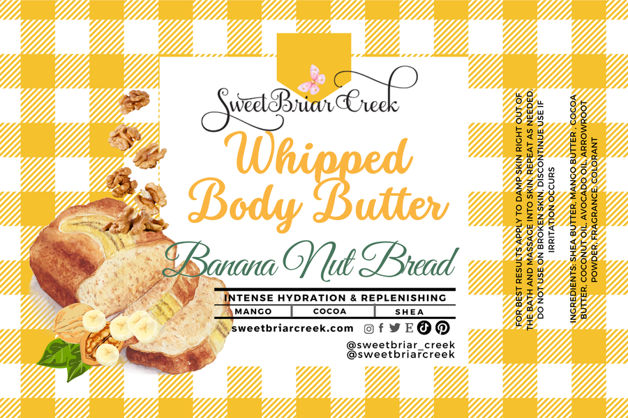 Banana Nut Bread Whipped Body Butter