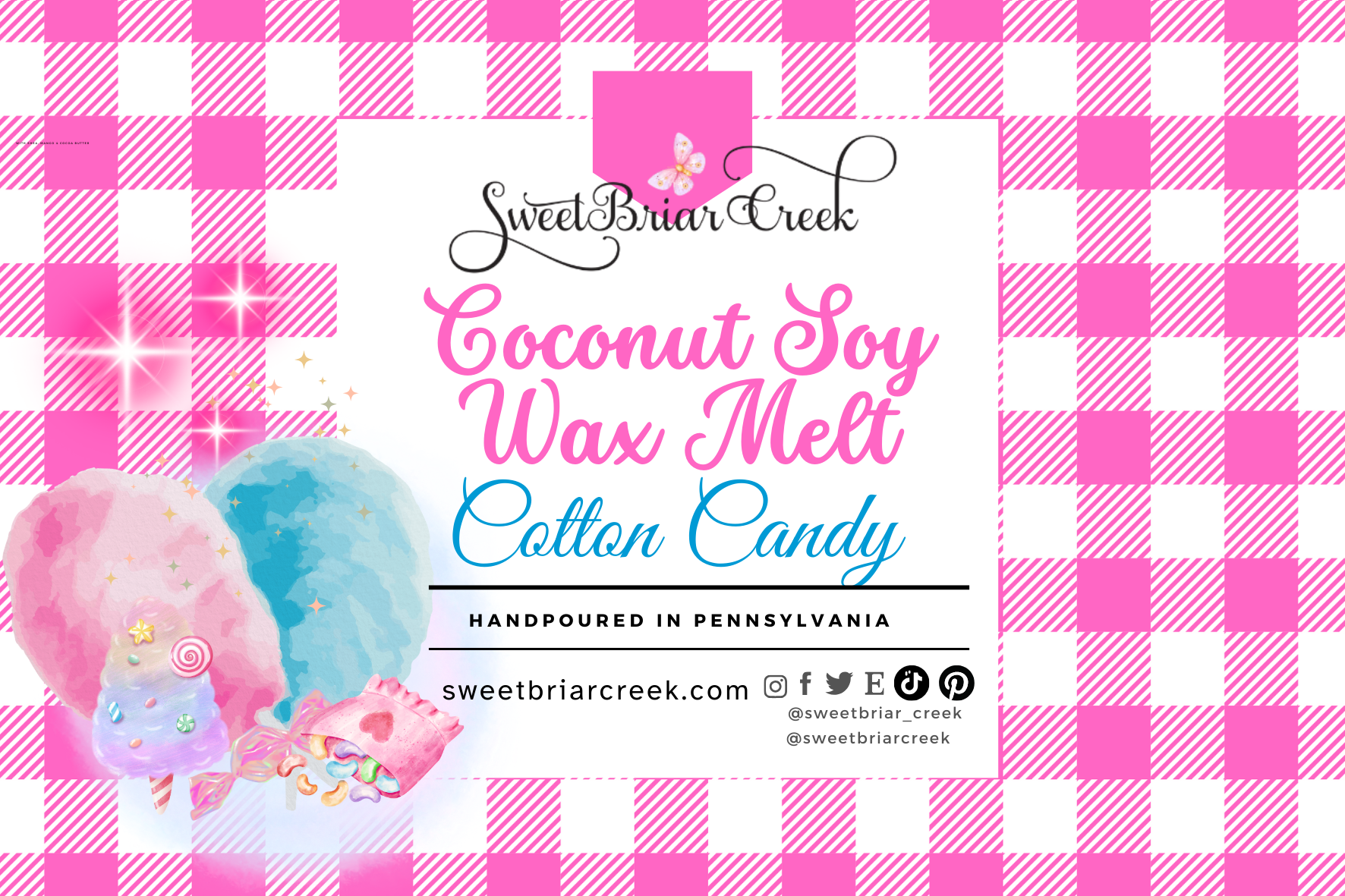 Cotton Candy Wax Melts