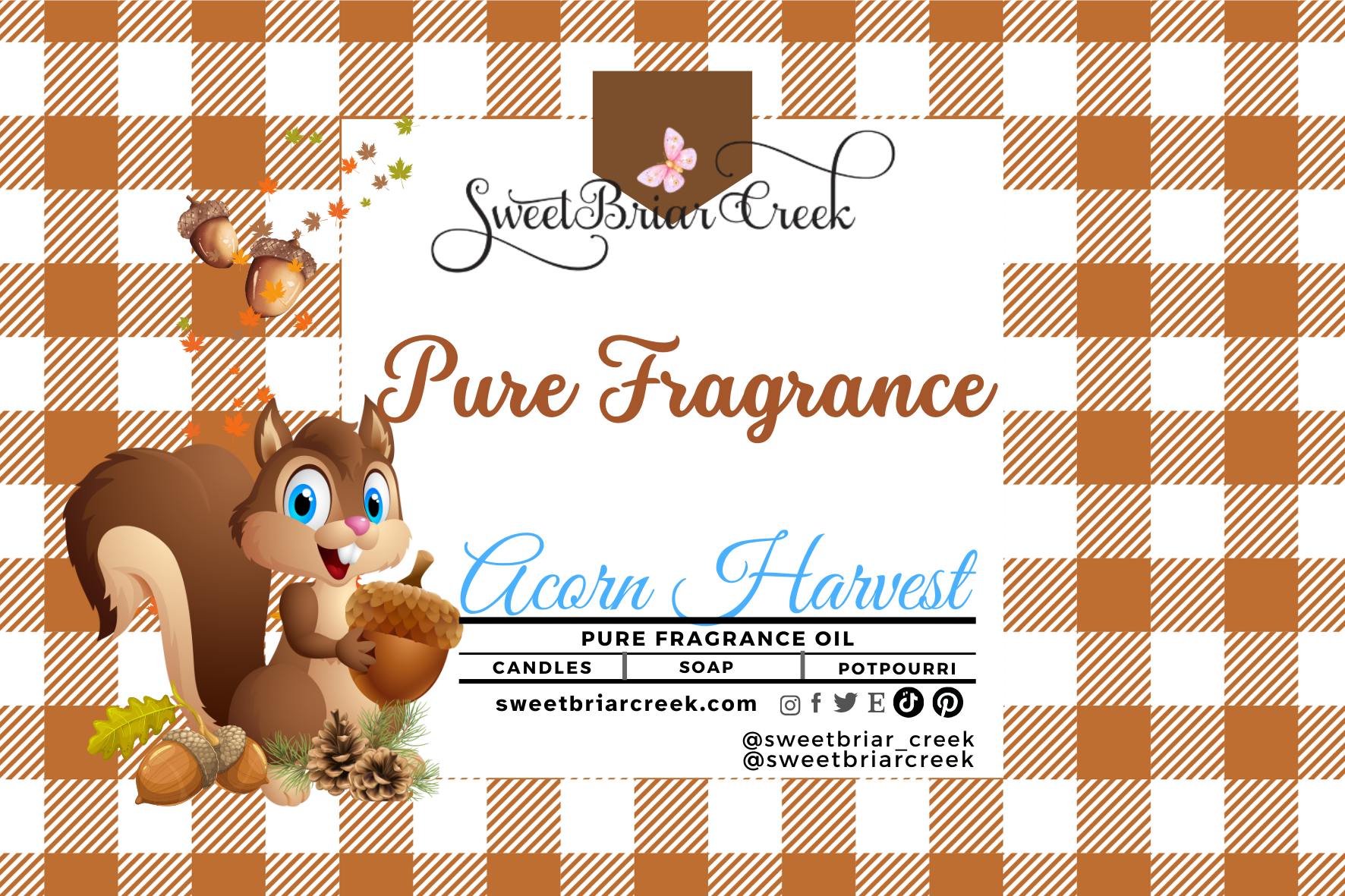Acorn Harvest Pure Fragrance Oil