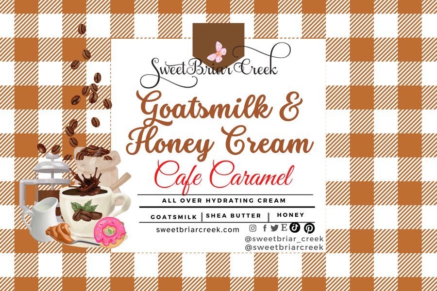 Cafe Caramel Goat Milk & Honey Body Creme
