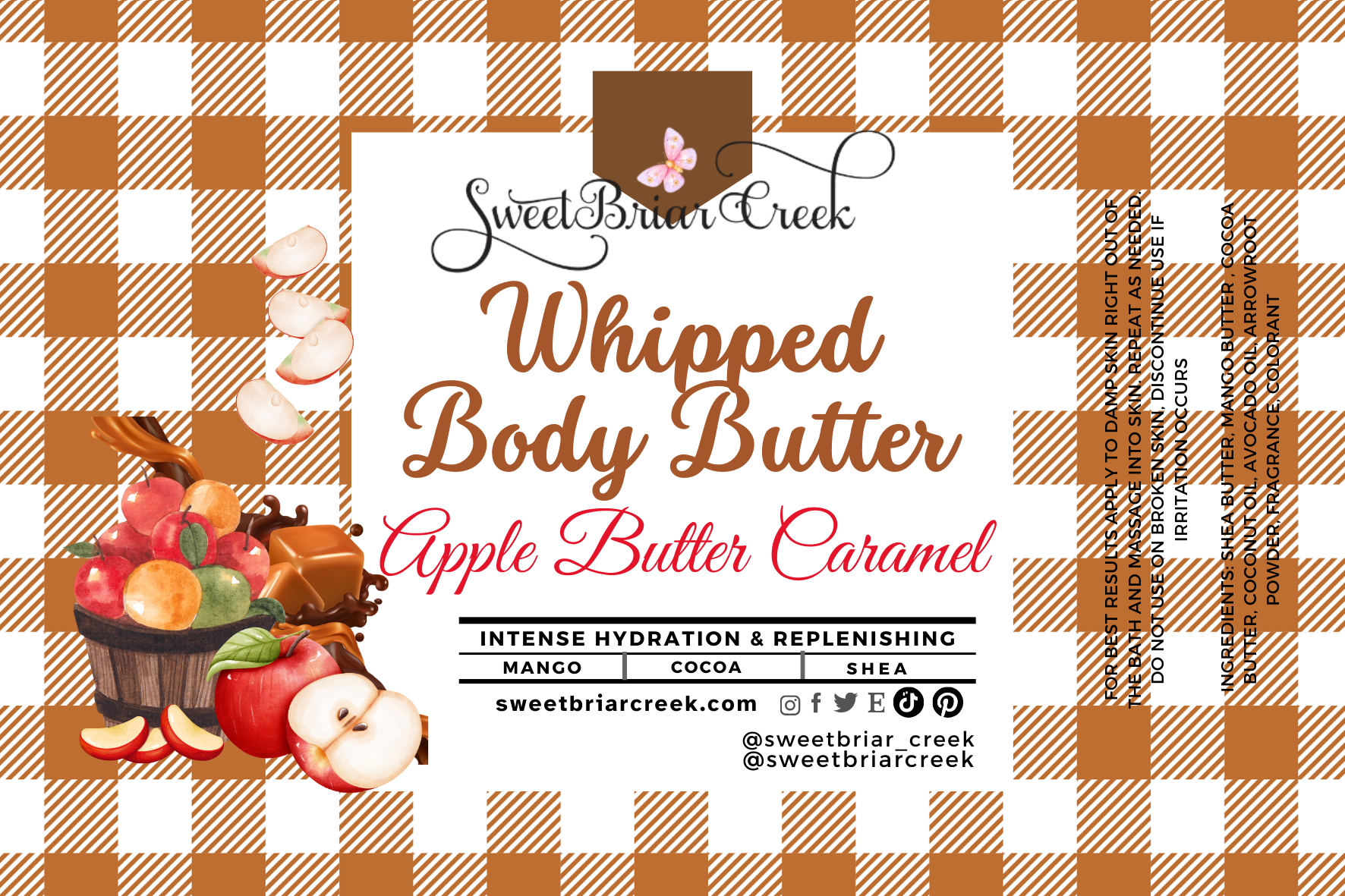 Apple Butter Caramel Whipped Body Butter