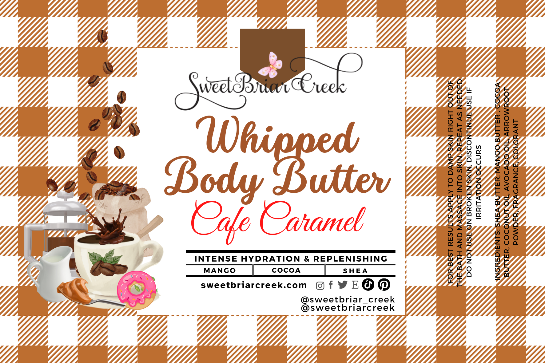 Cafe Caramel Whipped Body Butter