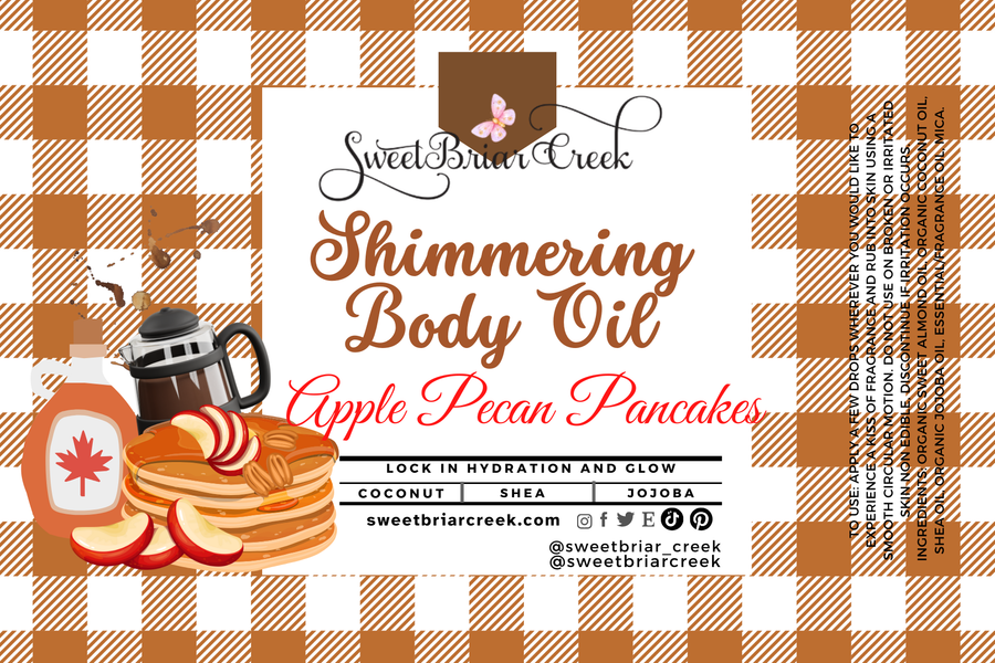 Apple Pecan Pancakes Shimmering Body Oil