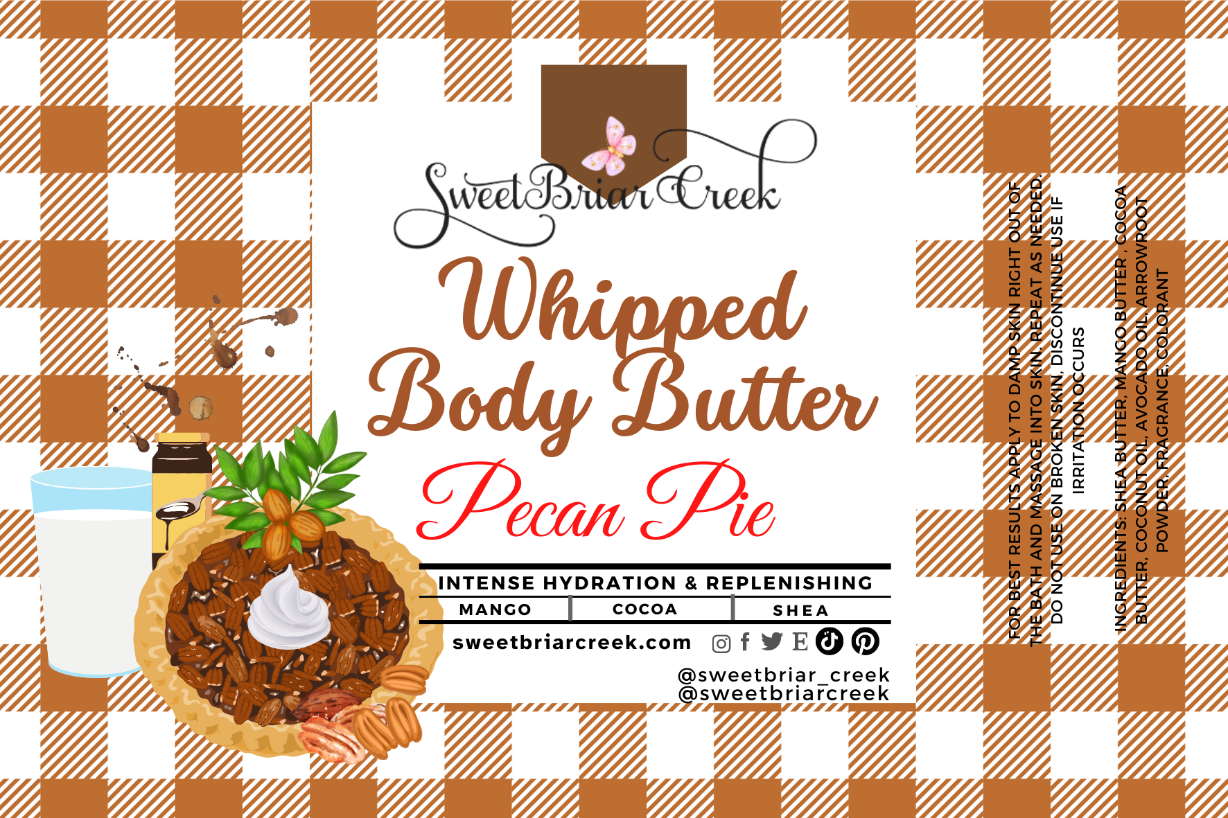 Pecan Pie Whipped Body Butter