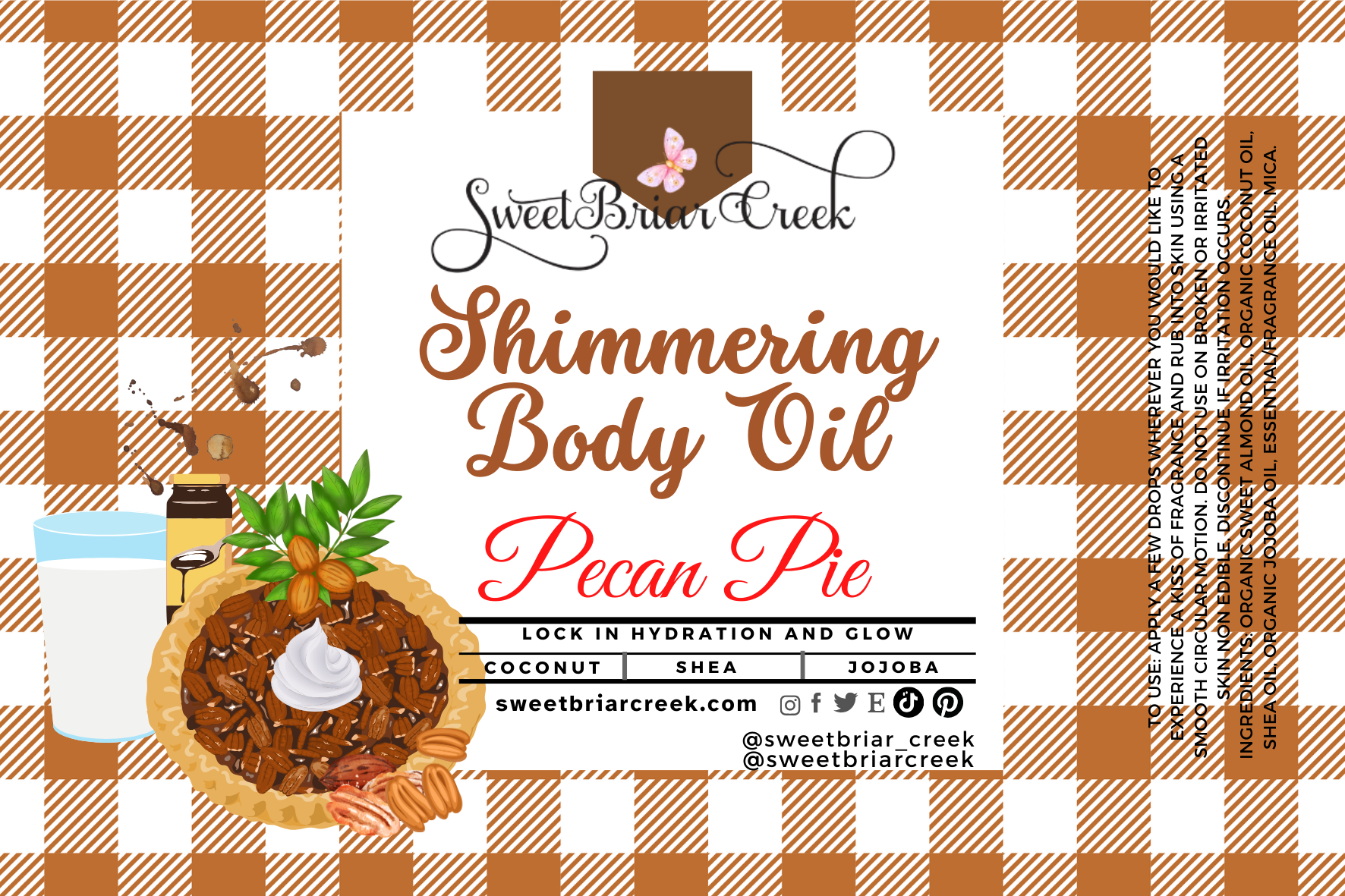 Pecan Pie Shimmering Body Oil
