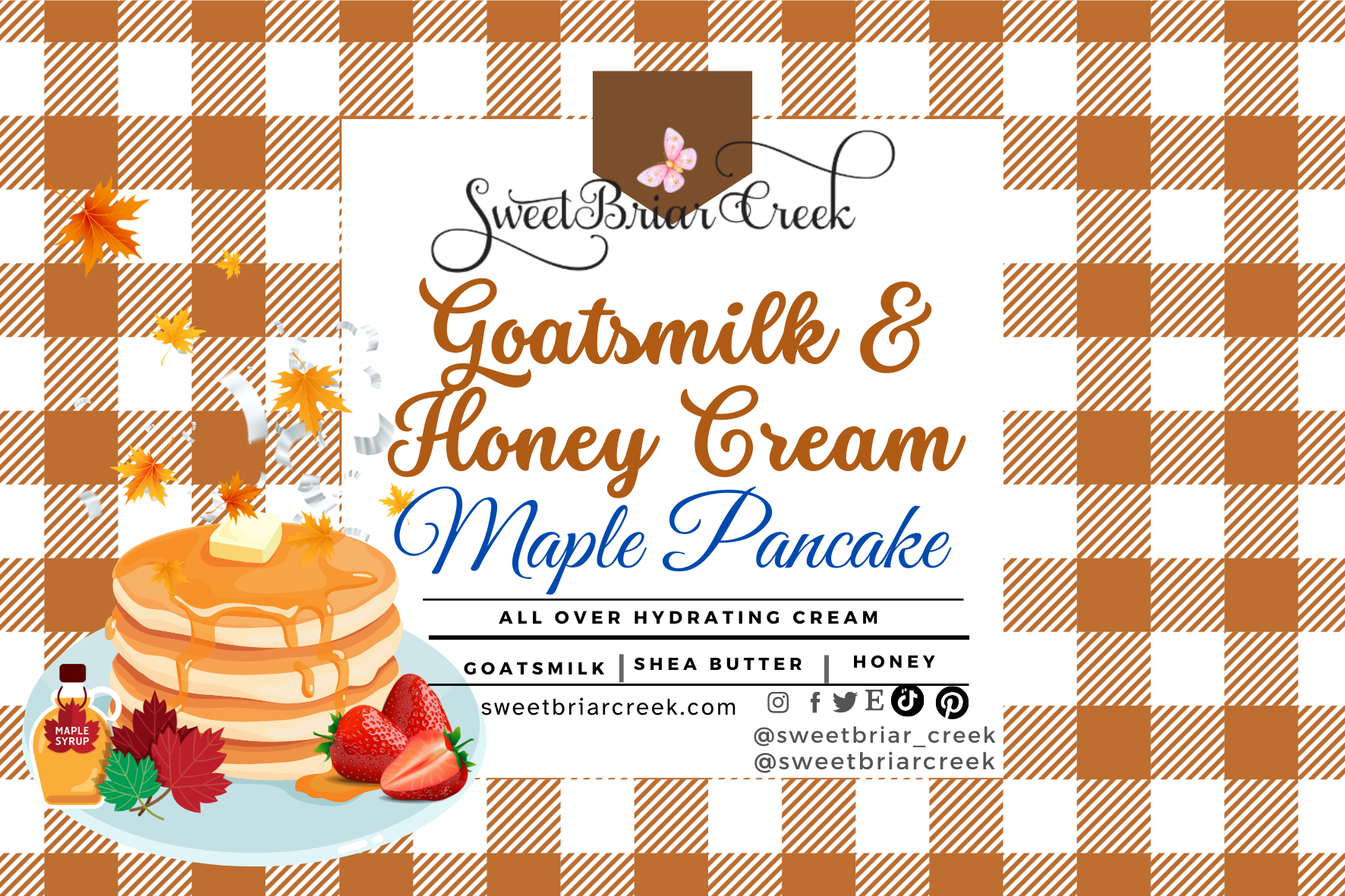 Maple Pancake Goat Milk & Honey Body Creme