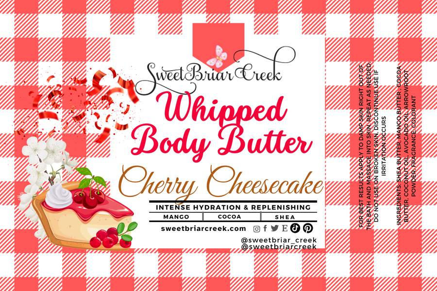 Cherry Cheesecake Whipped Body Butter