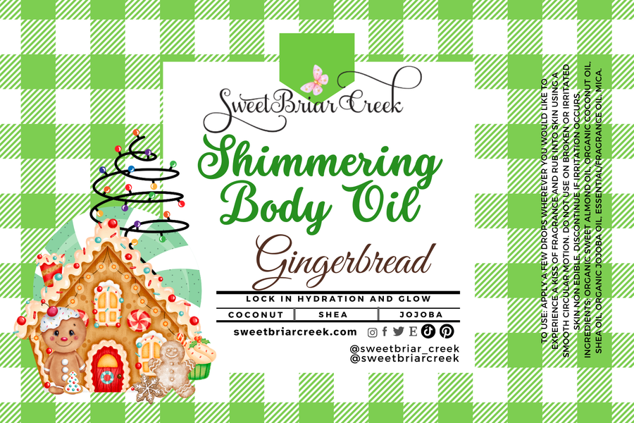 Gingerbread Shimmering Body Oil