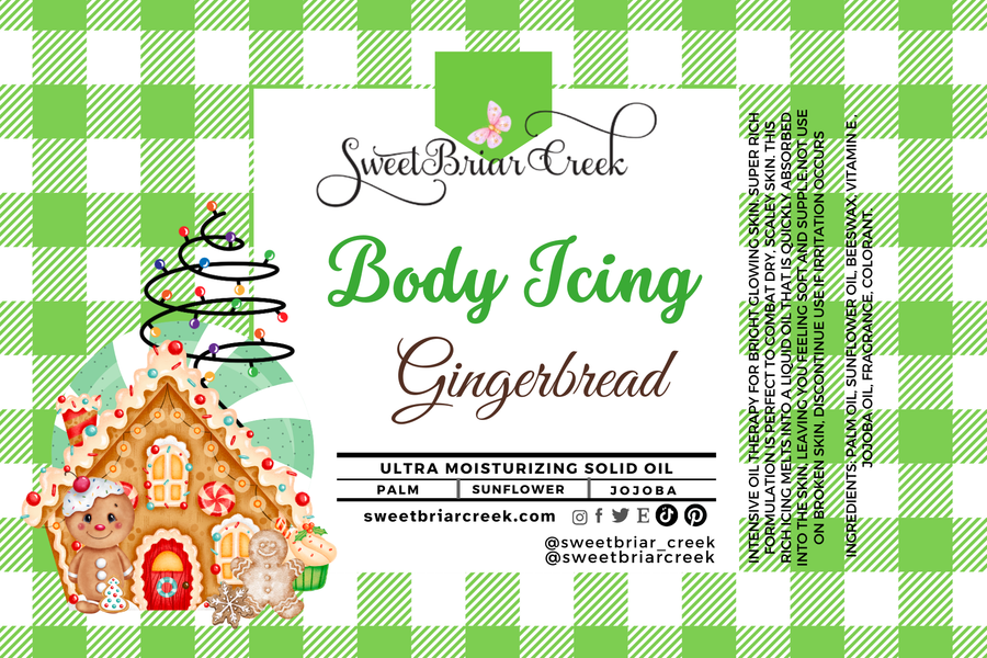 Gingerbread Body Icing