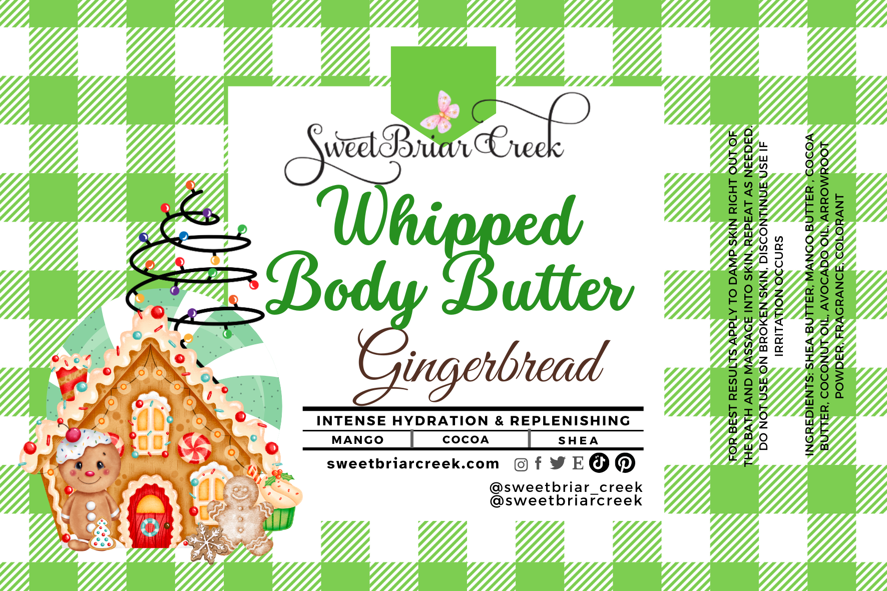 Gingerbread Whipped Body Butter