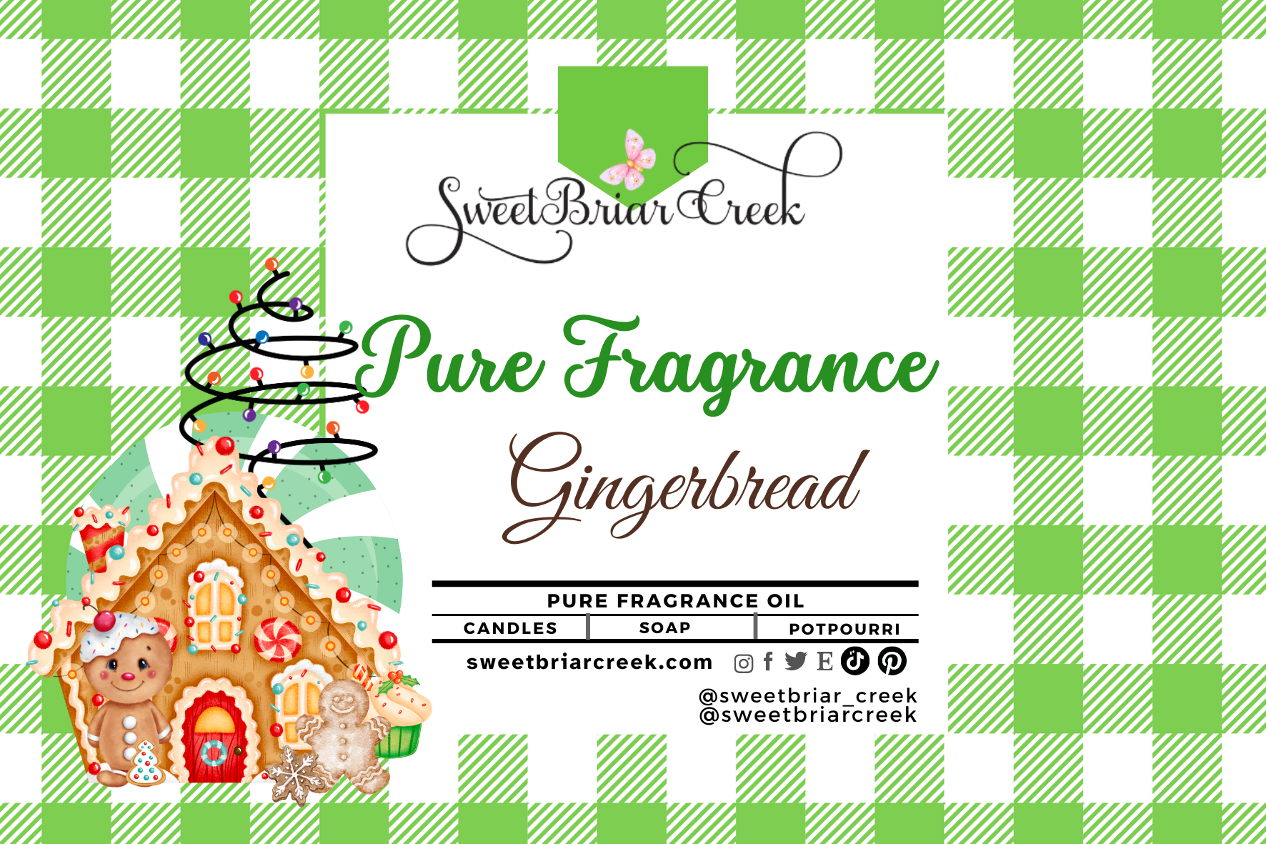Gingerbread Pure Fragrance Oil