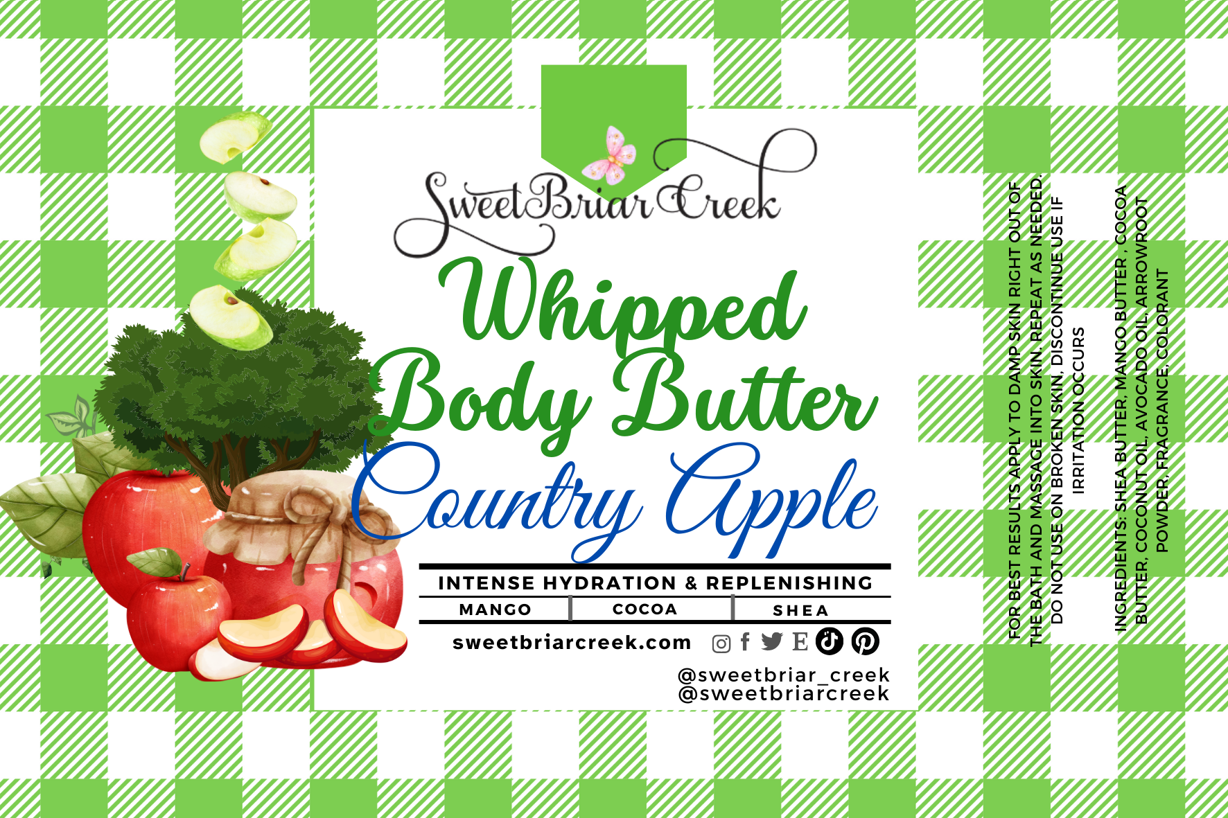 Country Apple Whipped Body Butter