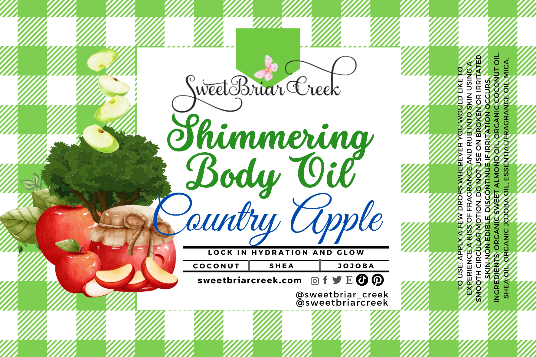 Country Apple Shimmering Body Oil