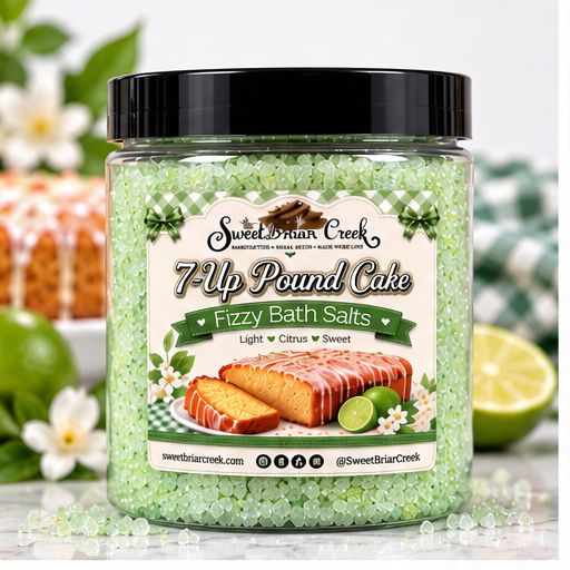 7-up Pound Cake Fizzy Bath Salt Soak