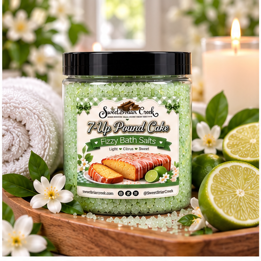 7-up Pound Cake Fizzy Bath Salt Soak