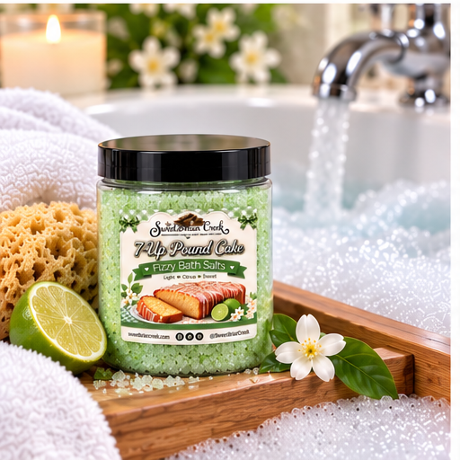 7-up Pound Cake Fizzy Bath Salt Soak